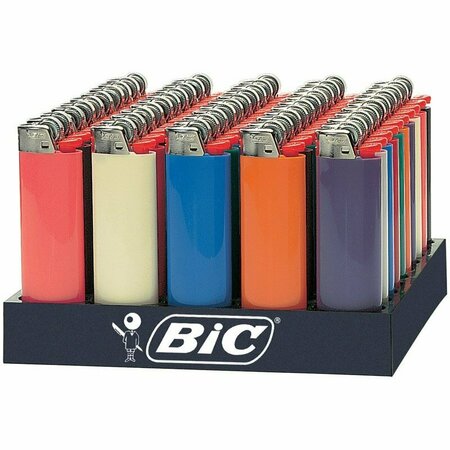 BIC Full Size Lighter loose non carded 50ct tray LX8DG017-A-AST